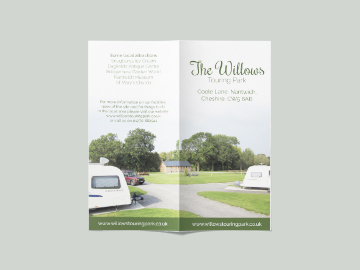 Folded leaflet picture